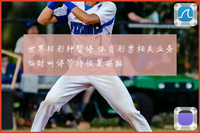 世界杯彩种暂停 体育彩票相关业务临时叫停等待恢复安排